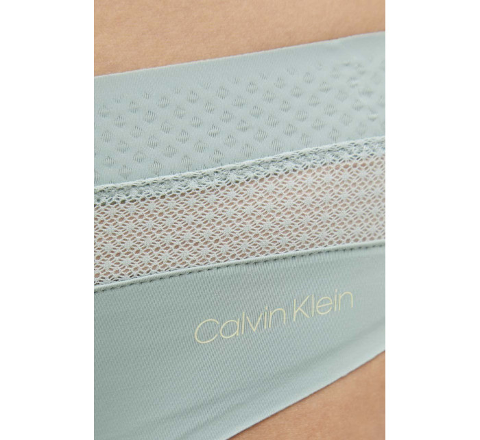 Dámské kalhotky QF6048E 5G0 mátová - Calvin Klein