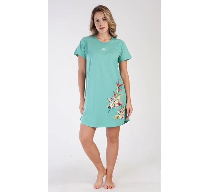Dámská noční košile s krátkým rukávem model 19702553 - Vienetta