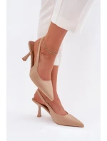 Sandály na podpatku model 214992 Step in style Sandály na podpatku model 214992 Step in style