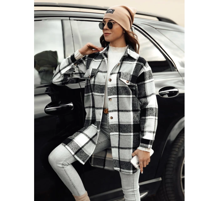 Dámská košilová bunda oversize černá Dstreet model 21981950 - FashionStreet