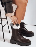 Dámské zateplené trapery hnědé FashionStreet ZY1206