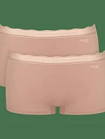 sloggi GO Blush Short 2P - Cameo Brown - SLOGGI Cameo Brown - SLOGGI