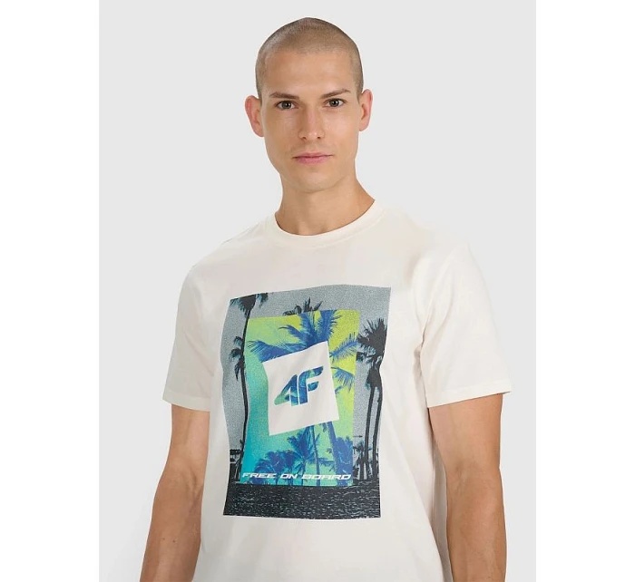 Pánské tričko s potiskem 4F model 22088376 - Hikvision