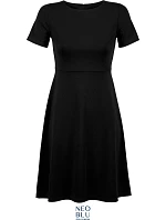 NEOBLU Camille Šaty s krátkým rukávem 24.3171 deep black NEOBLU Camille Šaty s krátkým rukávem 24.3171 deep black