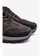 Mužské sportovní trekové boty černé Alveze Mužské sportovní trekové boty černé Alveze