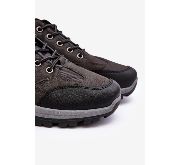 Mužské sportovní trekové boty černé Alveze Mužské sportovní trekové boty černé Alveze