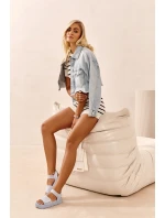 Semišové Sandály na Platformě Big Star model 21655470 - Big Star Shoes Semišové Sandály na Platformě Big Star model 21655470 - Big Star Shoes