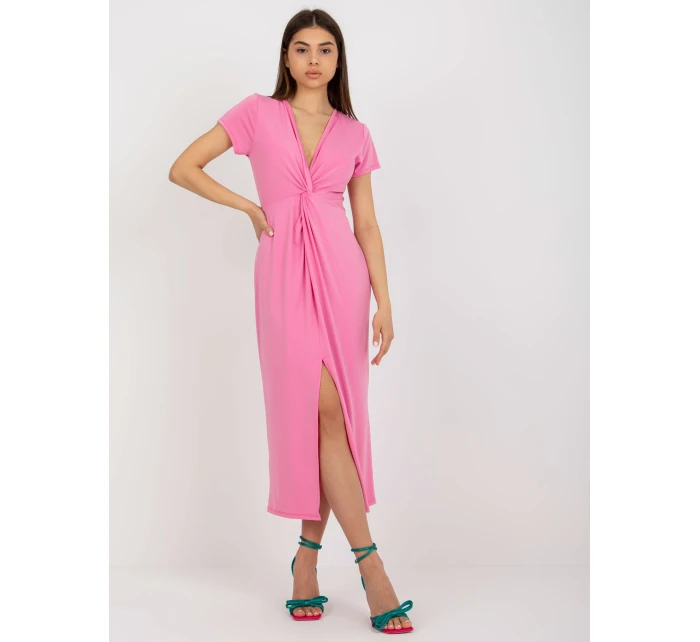 Sukienka DHJ SK model 21271932 różowy - FPrice