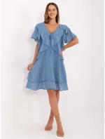 Sukienka MI SK model 21217585 ciemny niebieski - FPrice
