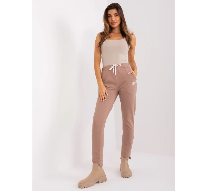 Teplákové kalhoty RV DR 8370 1.57P tmavě lila