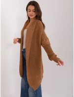 Kardigan TW SW BI model 18970074 brązowy - FPrice Kardigan TW SW BI model 18970074 brązowy - FPrice