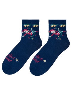 Ponožky model 18100129 Dark Blue - Bratex