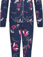 Dámské pyžamo 20232-100-2 tm. modré vzor - Pastunette