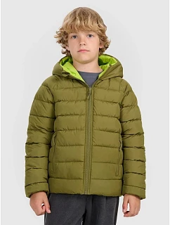 Chlapecká péřová bunda 4F 4FJRAW25TDJAM0790-43S se syntetickou výplní