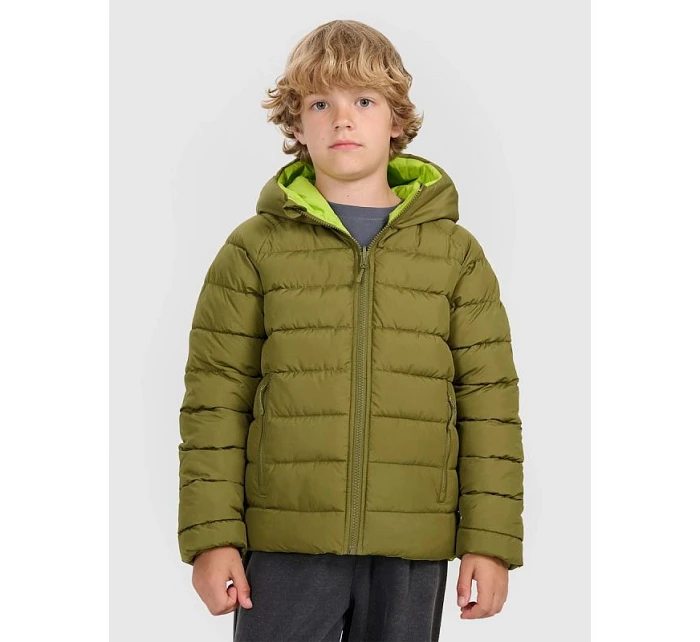 Chlapecká péřová bunda 4F 4FJRAW25TDJAM0790-43S se syntetickou výplní