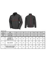 Result R 900M Pánská 3-vrstvá softshell bunda "Printable" 30.900X black Result R 900M Pánská 3-vrstvá softshell bunda "Printable" 30.900X black