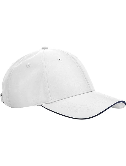 Beechfield B 195R 6 panelová kšiltovka "Team Sports-Tech" 53.195R white/french navy