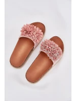 Dámské Sandály Na Platformě S Ozdobnými Růžové model 21704431 - Boto