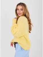 Sweter MI SW model 21954286 jasny żółty - FPrice