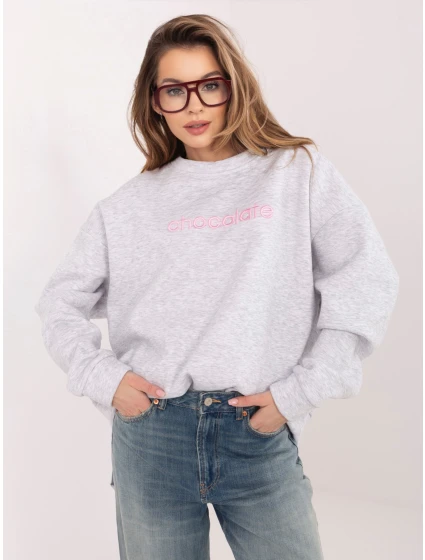 Bluza RV BL model 22020698 jasny szary - FPrice Bluza RV BL model 22020698 jasny szary - FPrice