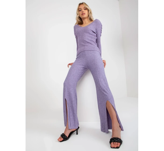 Kalhoty VI SP 20271.97 fialová