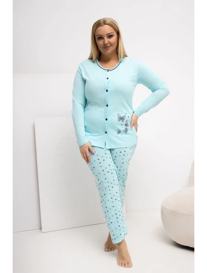 Pohodlná pyžama pro plnoštíhlé model 223306 Forever Pink