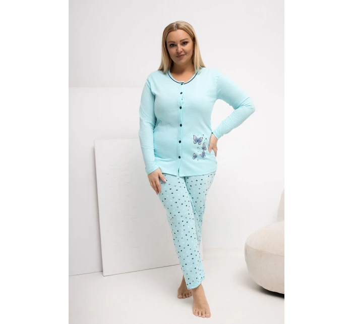 Pohodlná pyžama pro plnoštíhlé model 223306 Forever Pink