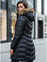 Dámská zimní bunda GLAMOUR FUSION černá FashionStreet TY3890z