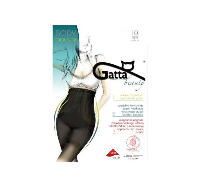 Dámské punčochové kalhoty Gatta Body Total Slim Fusion 10 den 5-XL