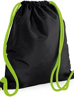BagBase BG 110 Sportovní vak Icon 52.0110 black/lime green