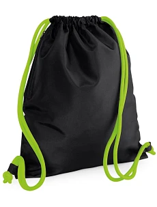 BagBase BG 110 Sportovní vak Icon 52.0110 black/lime green