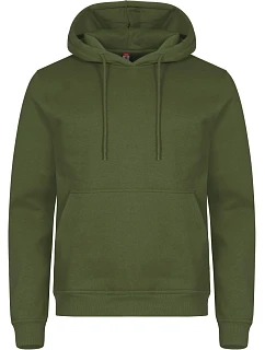 Clique Miami Hoody Unisex mikina s kapucí 67.1031 army green