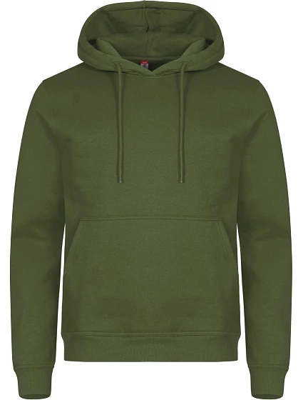 Clique Miami Hoody Unisex mikina s kapucí 67.1031 army green Clique Miami Hoody Unisex mikina s kapucí 67.1031 army green