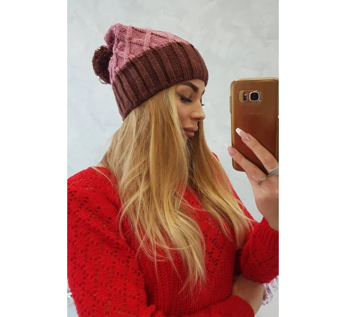 Milano fleecová čepice K203 tmavě model 18749967 - K-Fashion Milano fleecová čepice K203 tmavě model 18749967 - K-Fashion