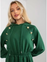 Dámské šaty RV SK 8336 tmavě zelené Dámské šaty RV SK 8336 tmavě zelené