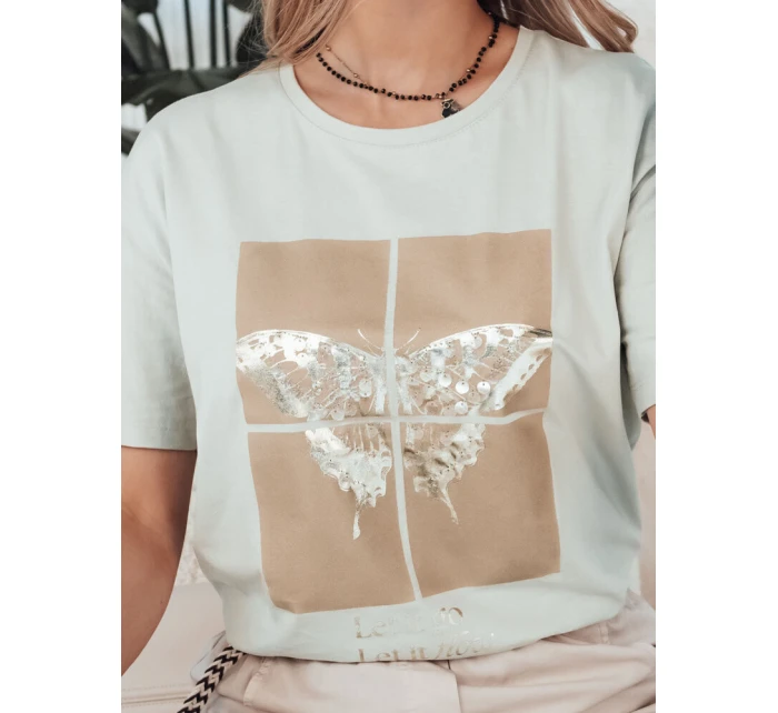 Dámské šedé tričko Dstreet model 21976598 - FashionStreet