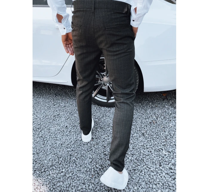 Pánské grafitové kalhoty Dstreet model 21977218 - FashionStreet