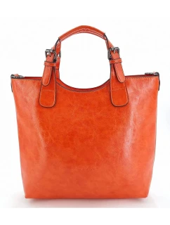 Originální dámská kabelka pomerančová ZL5C4 - Ines Delaure
