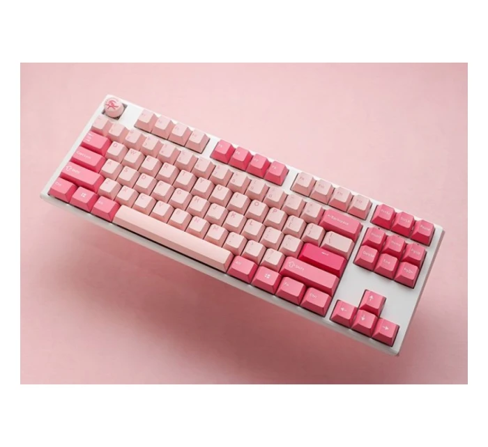 One 3 TKL Herní USB QWERTY  Růžová model 21491855 - Ducky