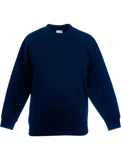 Fruit of the Loom Classic Kids Set-In Sweat Dětská mikina 16.2041 deep navy Fruit of the Loom Classic Kids Set-In Sweat Dětská mikina 16.2041 deep navy