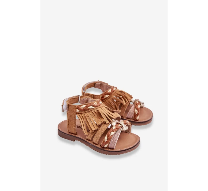 Dětské sandály na suchý zip se model 21621797 - Boto