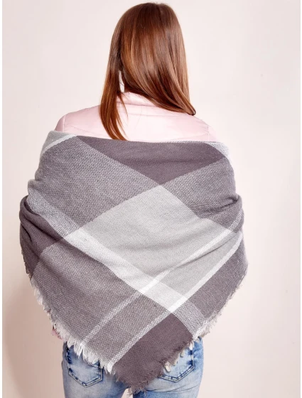 Šátek AT CH 171201.11 tmavě šedý