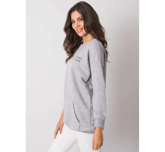 Mikina RV BL 7202.32P šedá