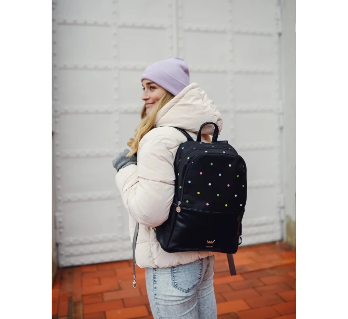 Městský batoh VUCH Zane Dotty Black