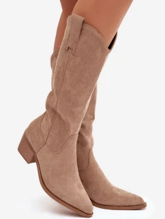 Dámské kovbojky Jazelle – khaki
