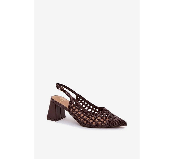 Sandály na podpatku  model 226505 Step in style