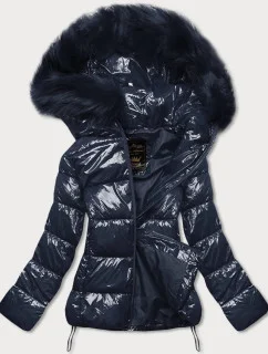 PIKOWANA KURTKA DAMSKA GRANATOWA model 21242165 - Libland