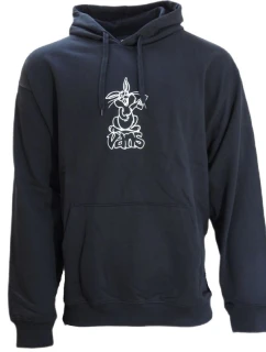 Vans Black Crazy Eddy 66 Volný svetr s kapucí - VN000JE7BLK