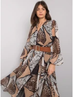 Šaty LC SK 22K 3038.78P černá a béžová