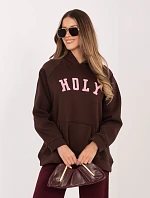 RV BL mikina A1082.24 tmavě hnědá